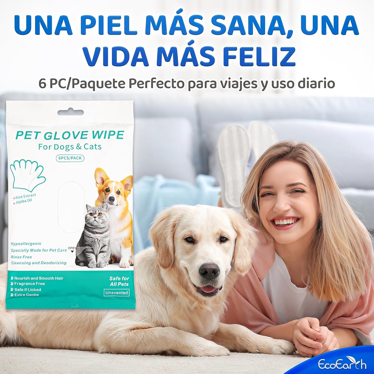 GUANTES DE LAVADO PARA MASCOTA