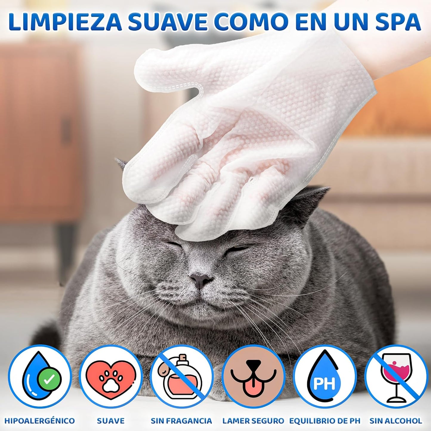 GUANTES DE LAVADO PARA MASCOTA