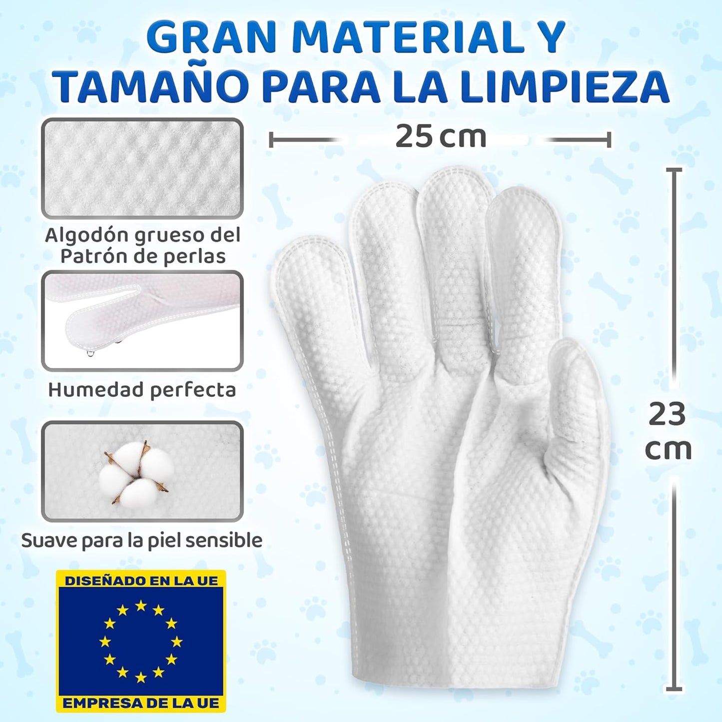 GUANTES DE LAVADO PARA MASCOTA